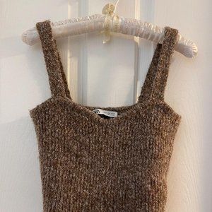 Zara Chunky Knit Top
